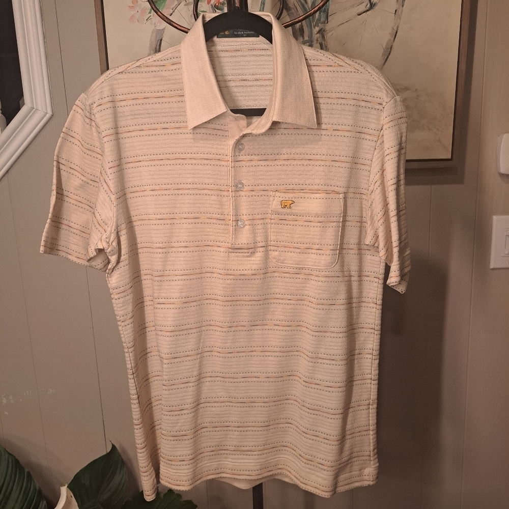 Vintage Golden Bear by Jack Nicklaus Men's M Gulf Shirt From Japan Rare